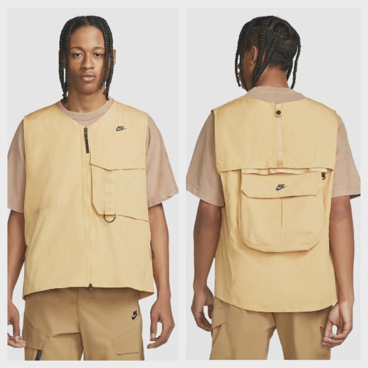 Nike Sportswear Tech Pack Military Unlined Vest DM5534-737 Men`s Size Large