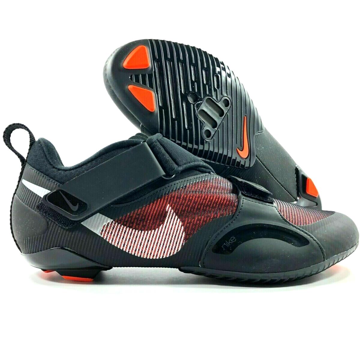 Nike Superrep Cycle Shoes sz 12 Black Silver Crimson Indoor Cycling Pro Super