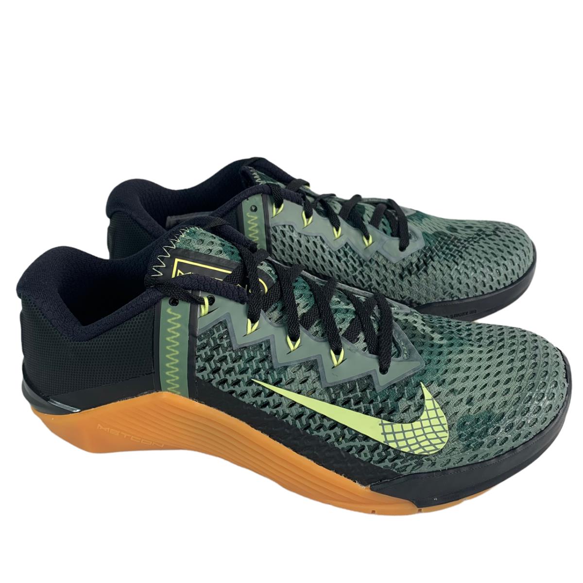Nike Metcon 6 Black/limelight Training Shoe Men`s Size 8.5 CK9388 032