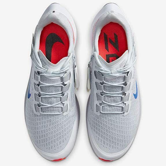 Nike Air Zoom Pegasus 37 Flyease Mens 11.5 Gray Running Shoes Sneakers