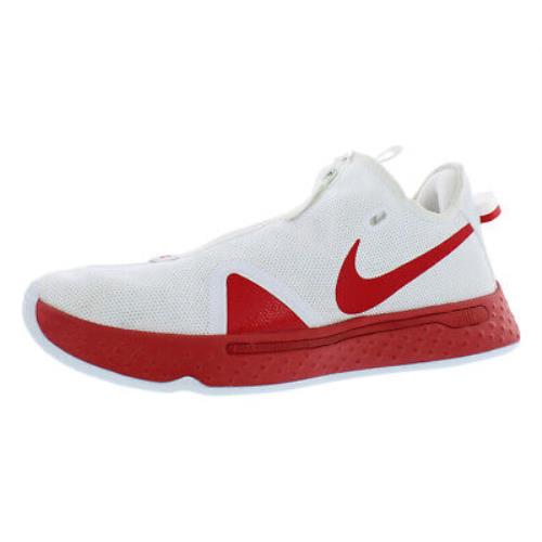 Nike Pg 4 Flip Unisex Shoes Size 14 Color: White/university Red