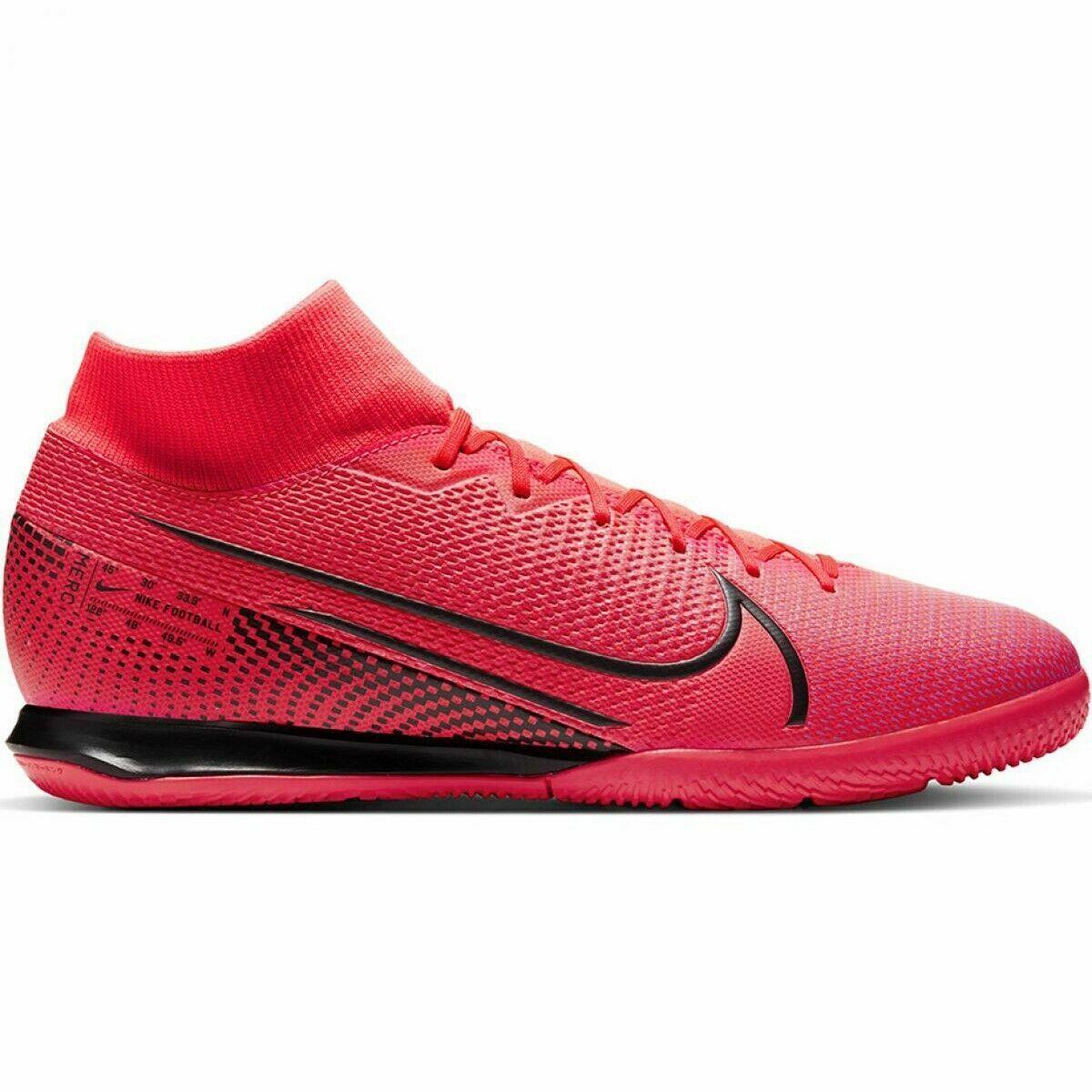 Nike Mercurial Superfly 7 Academy Ic M Indoor Shoes Red AT7975-606 Men`s Size 10