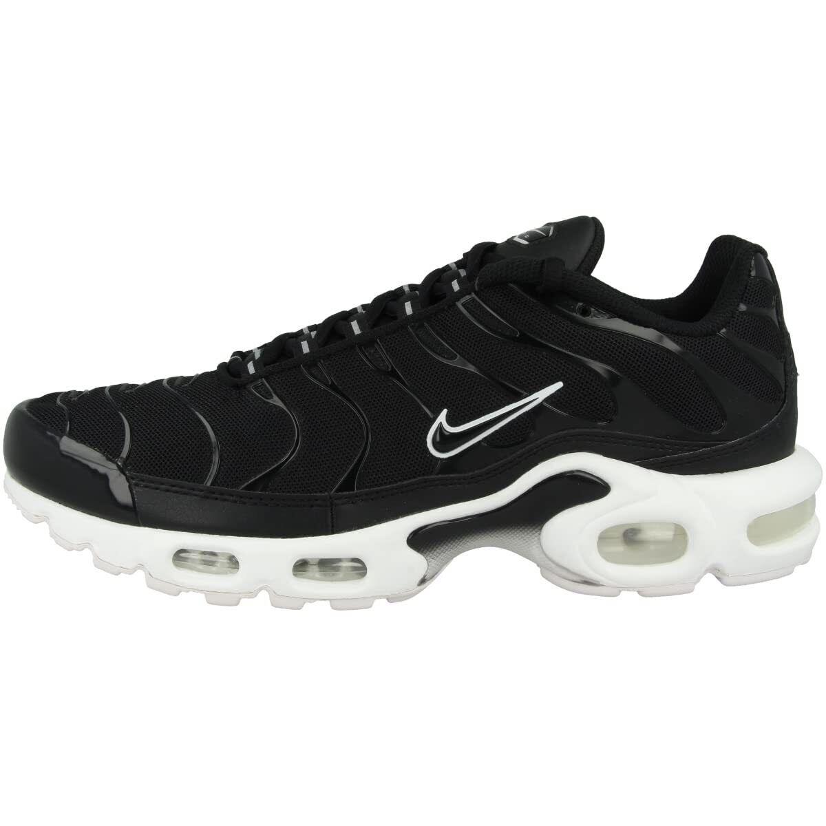 Nike Womens Wmns Air Max Plus DM2362 001 Black/white - Size 8 Black/black/white - Black