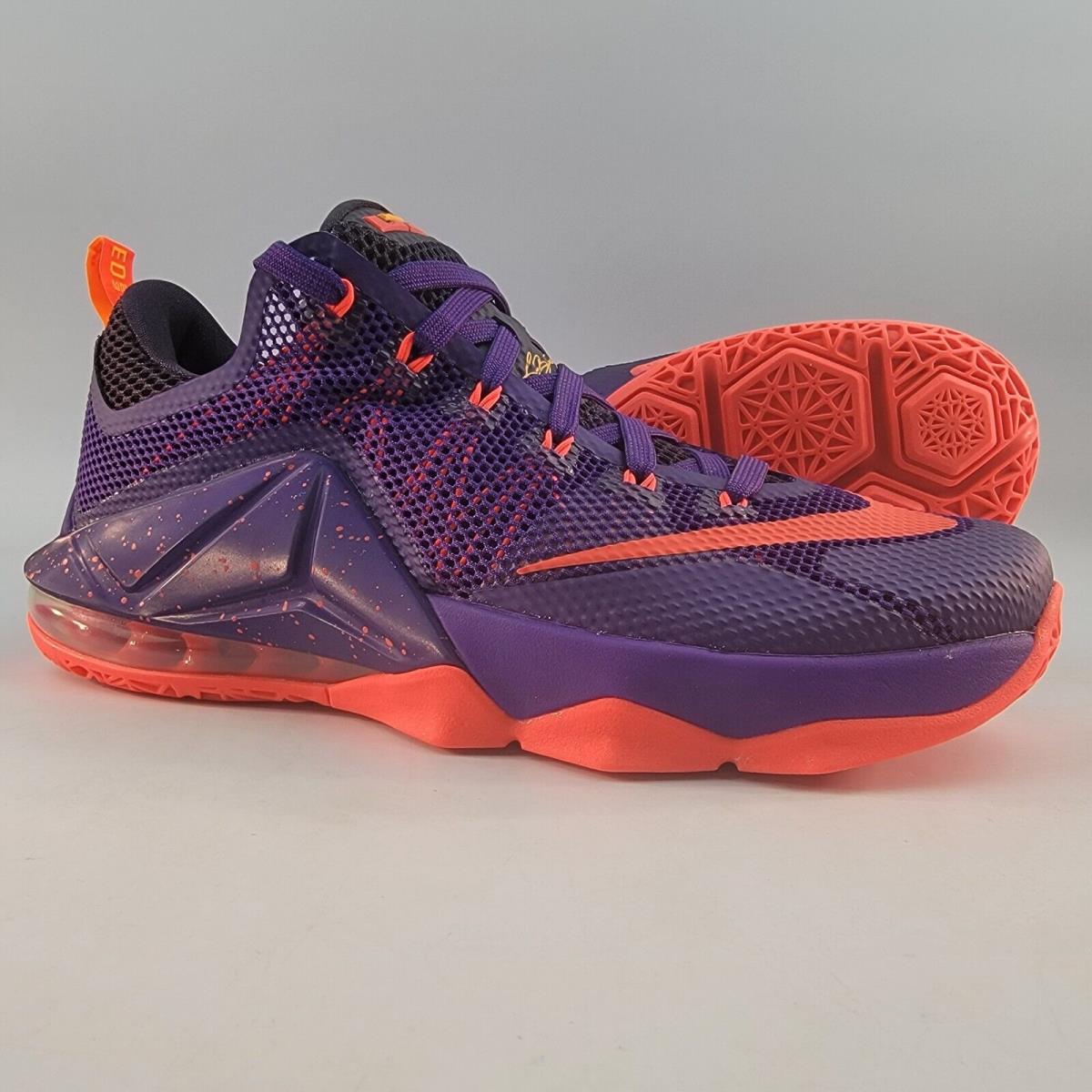 Nike LeBron 12 Low Court Purple Men's - 724557-565 - US