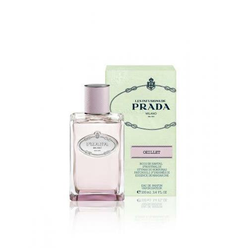 Les Infusions DE Prada Milano Oeillet 3.4oz 100ML Perfume Edp Spray Women New