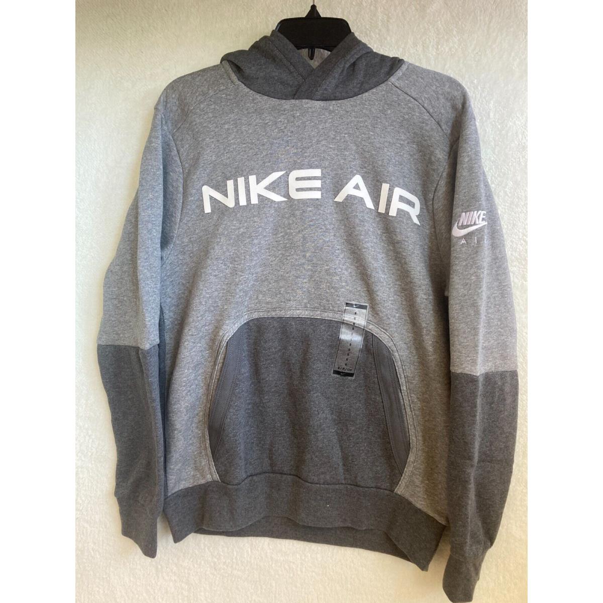 Nike Air Jordan Men`s Small Hoody Grey White DA0212-050