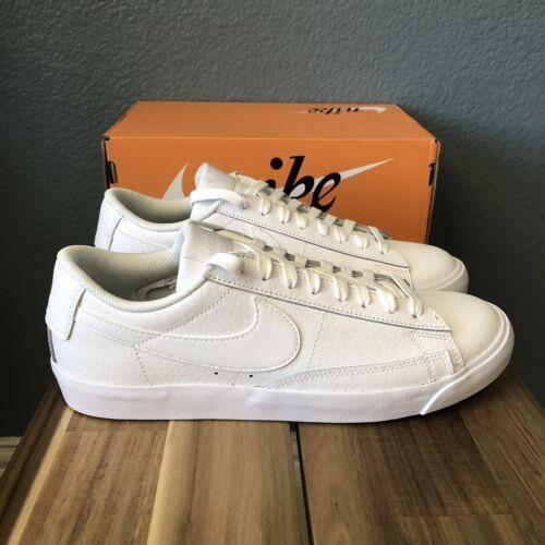 Nike Blazer Low Le Triple White Sneakers Unisex Shoes Women Size 8 5 Men Size 7 Nike Shoes White Sportiptop