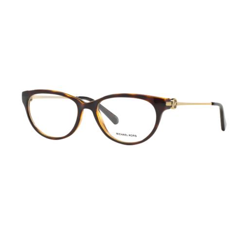 Michael Kors MK 8003 3006 Courmayeur Tortoise Eyeglasses 53-17-135