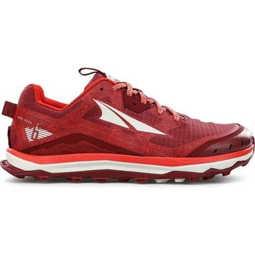 Altra Lone Peak 6 Men`s Trail Running Shoes All Colors Sizes 7-15 Maroon / Red