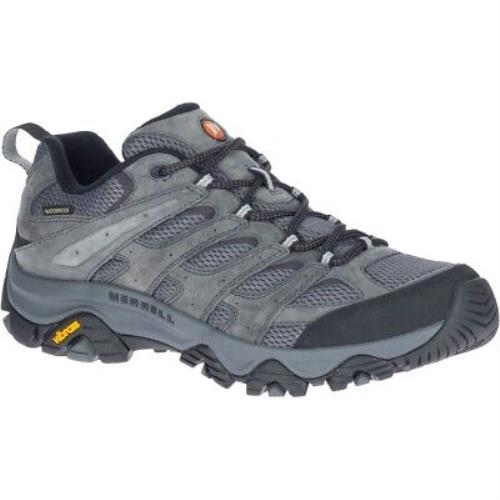 Merrell Mens Moab 3 Waterproof Hiking Shoe Granite - J035855
