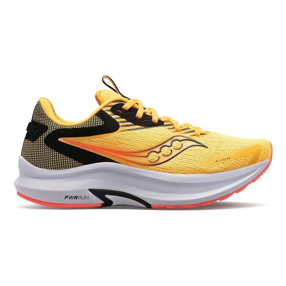 Brooks Saucony Axon 2 Vizi Gold Running Shoes Men`s Sizes 8-13