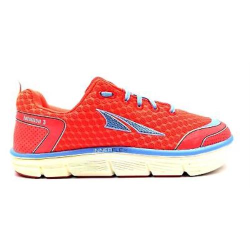 Altra Women`s Intuition 3 Athletic Running Shoes A2533-2-065 Coral/blue 6.5