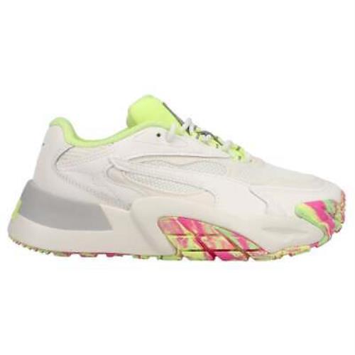 Puma 375118-02 Hedra Chaos Lace Up Womens Sneakers Shoes Casual - Yellow