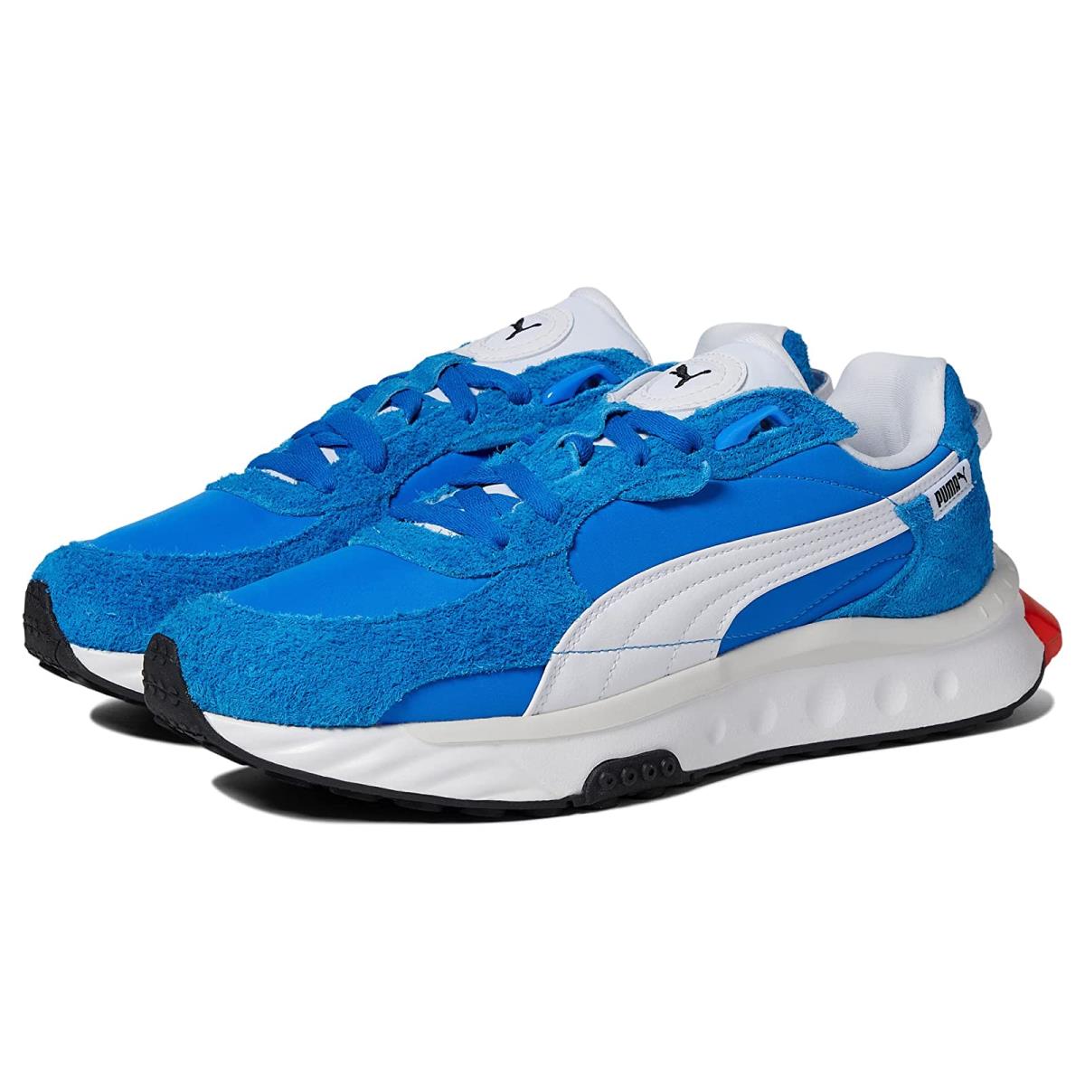 Man`s Sneakers Athletic Shoes Puma Wild Rider Vintage Future Blue/Bluemazing