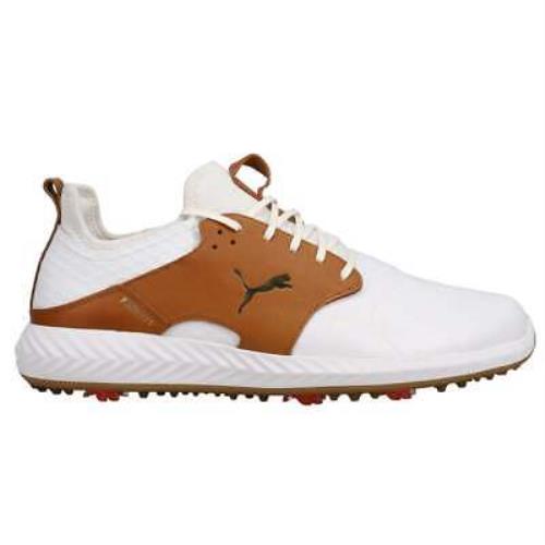 Puma 193825-01 Ignite Pwradapt Caged Crafted Golf Mens Golf Sneakers Shoes