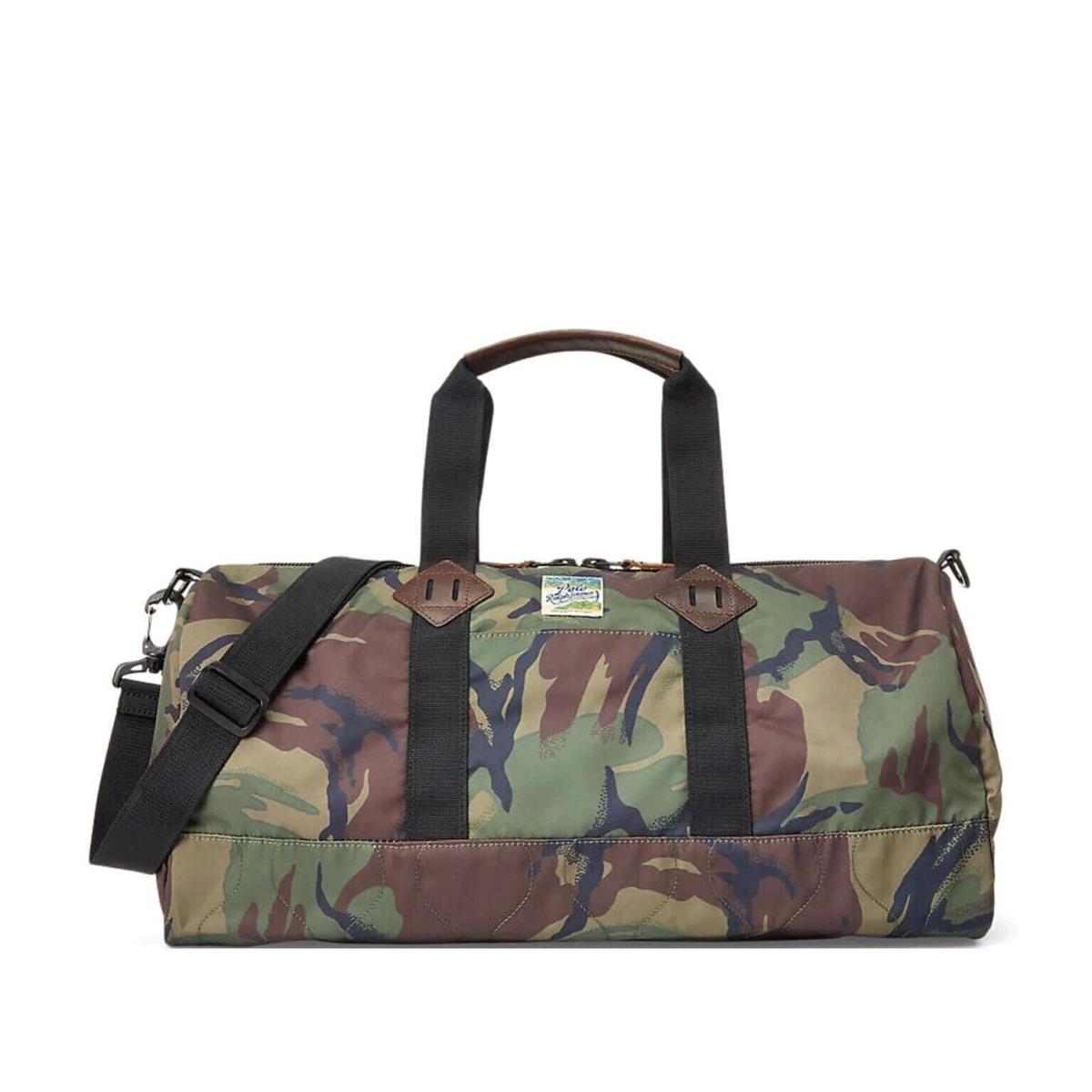 Polo Ralph Lauren Recycled Lightweight Mountain Travel Duffel Bag Camo