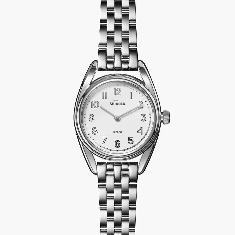Shinola The Derby Polished Silver-tone Stainless Steel Watch S0120226480