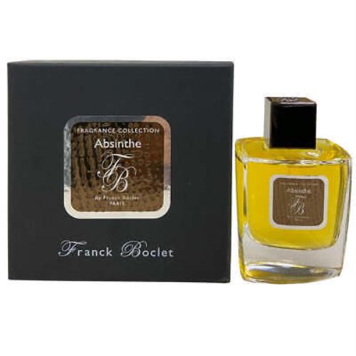 Absinthe by Franck Boclet Perfume For Unisex Edp 3.3 / 3.4 oz