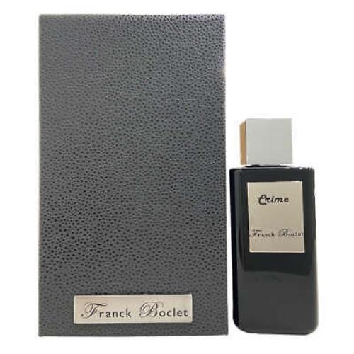 Crime by Franck Boclet Perfume For Unisex Edp 3.3 / 3.4 oz