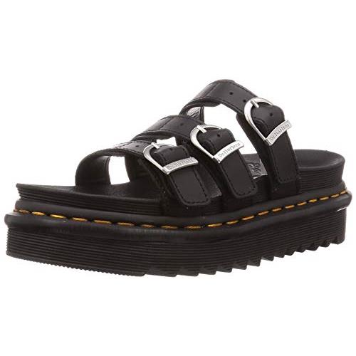 Dr. Martens Women`s Slide Sandal - Choose Sz/col Black Hydro Leather