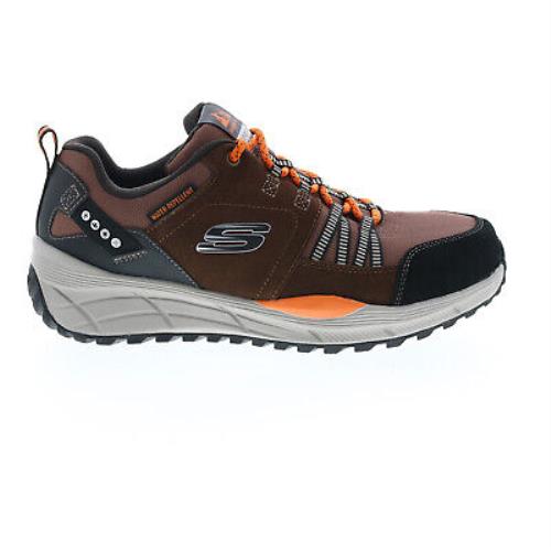 Skechers Equalizer 4.0 Trail Mens Brown Extra Wide Athletic Hiking Shoes