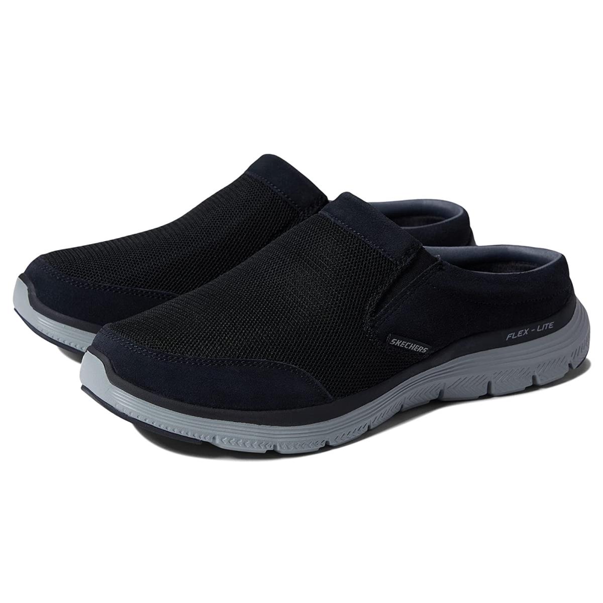 Man`s Sneakers Athletic Shoes Skechers Flex Advantage 4.0 - Katana Black/Gray