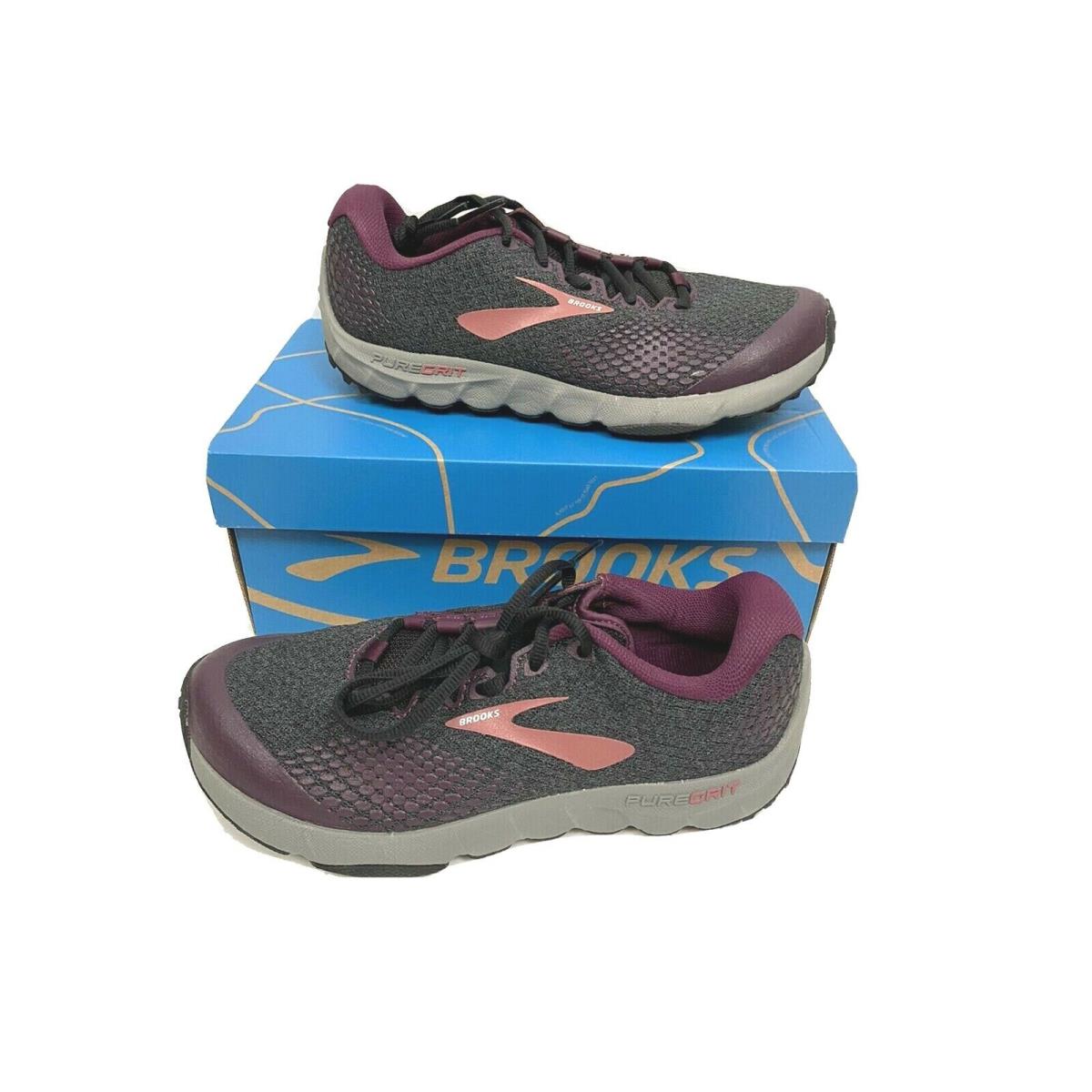 Brooks Women`s Pure Grit 7 Trail Running Shoes 7.5 Medium Connect ME