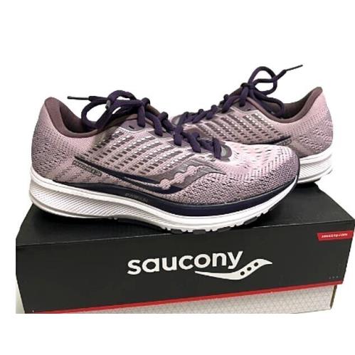 Saucony Ride 13 Running Shoes Sz 6 6.5 7.5 9.5 Womens Sneakers Blush