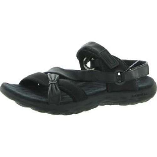 Merrell Womens Vesper Black Slingback Sandals Shoes 6 Medium B M Bhfo 2563
