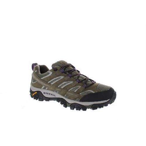 Merrell Womens Moab 2 Vent Olive Hiking Shoes Size 9 4500812