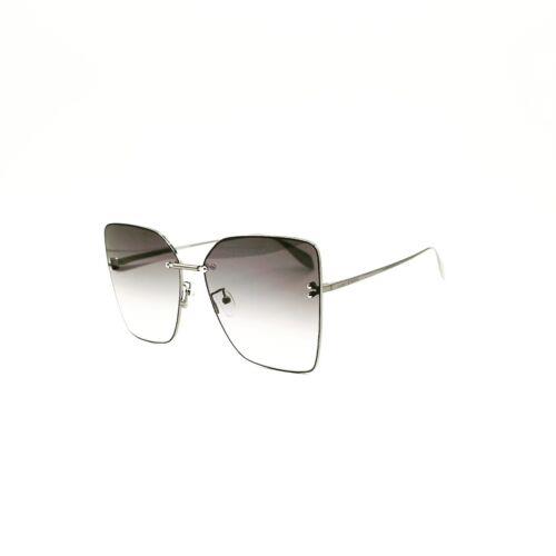 Alexander Mcqueen AM0342S Sunglasses 001 Dark Ruthenium /gray Gradient