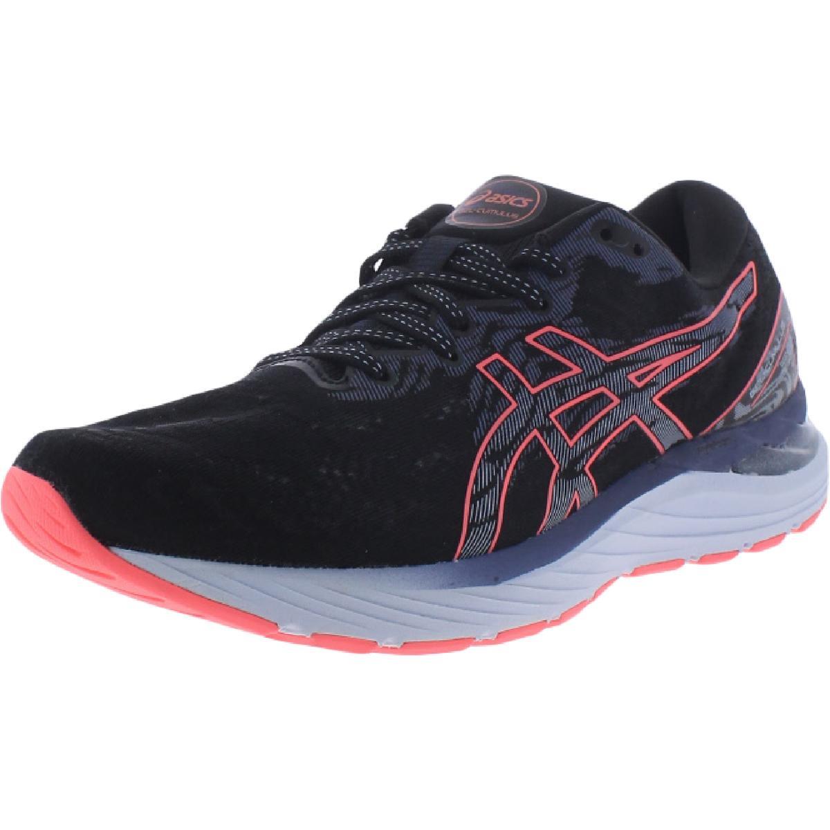 Asics Womens Gel-cumulus 23 Fitness Lifestyle Running Shoes Sneakers Bhfo 5008 Black/Blazing Coral