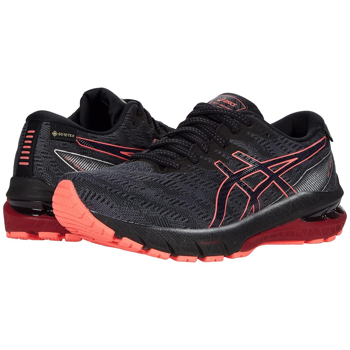 Woman`s Sneakers Athletic Shoes Asics GT-2000 10 Gore-tex Carrier Grey/Black