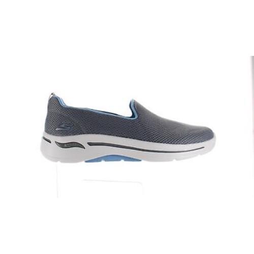 Skechers Womens Go Walk Arch Fit Gray/blue Walking Shoes Size 11 2428392
