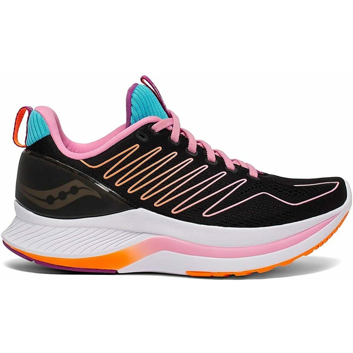 Saucony Endorphin Shift Women`s Running Shoes Size 12 Future Black S10577-25 - Black