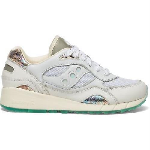 Saucony Unisex Shadow 6000 Pearl Pearl 7.5 M Shoes