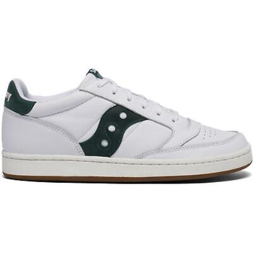 Saucony Unisex Jazz Court White Green 13 M Shoes