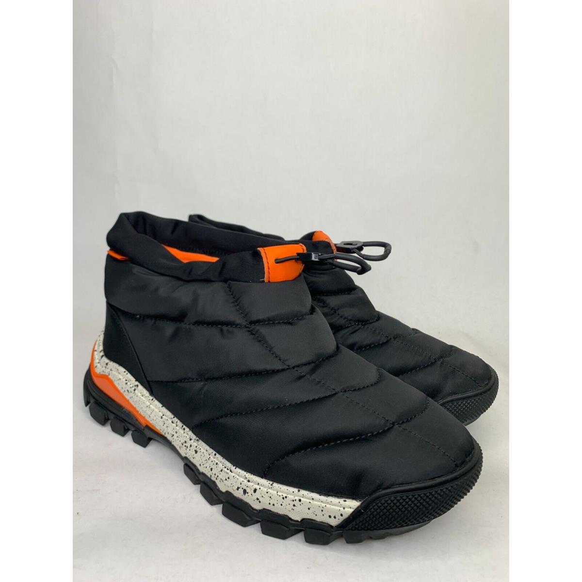 Vans Slip Hiker LX Mens 8.5 Shoes Black Quilted Nylon Slip On