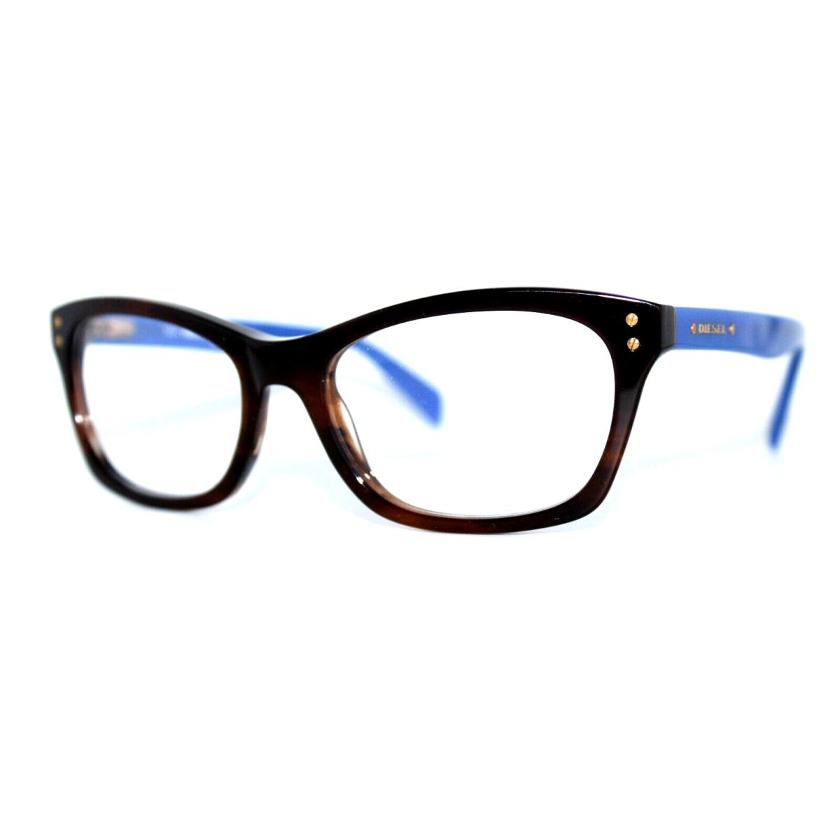 Diesel DL5073-1 050 Havana Eyeglasses Frames 53-17-140MM W/case RX