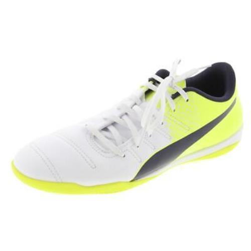 Puma Mens Evo Power 4 White Running Shoes Sneakers 14 Medium D Bhfo 7746