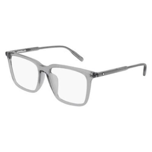 Montblanc Established MB 0011OA Eyeglasses 004 Grey
