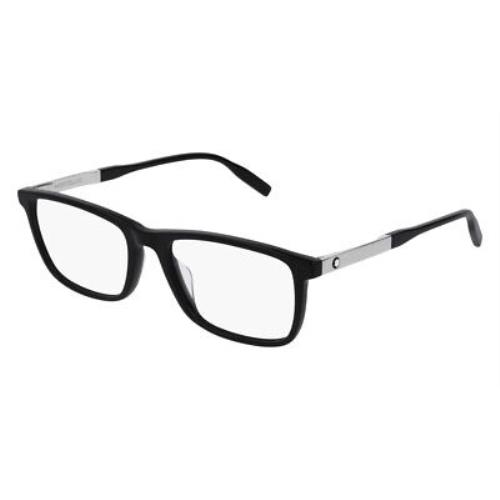 Montblanc Established MB 0021O Eyeglasses 001 Black