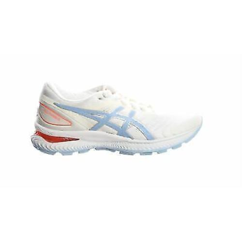 Asics Women`s Gel-nimbus 22 White/blue Bliss Running Shoes Size 9.5 3493312