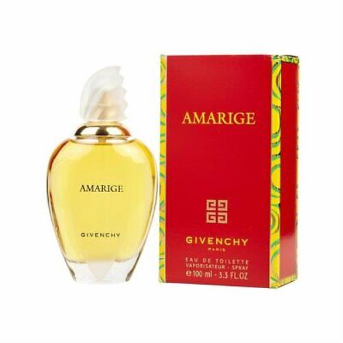 Givenchy Amarige 3.3 oz Edt Spray Womens Perfume 100 ml