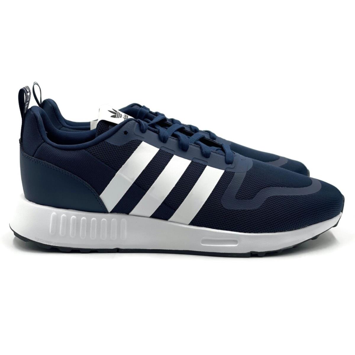 Adidas Multix Mens Size 11.5 Casual Running Shoe Blue White Trainer Sneaker