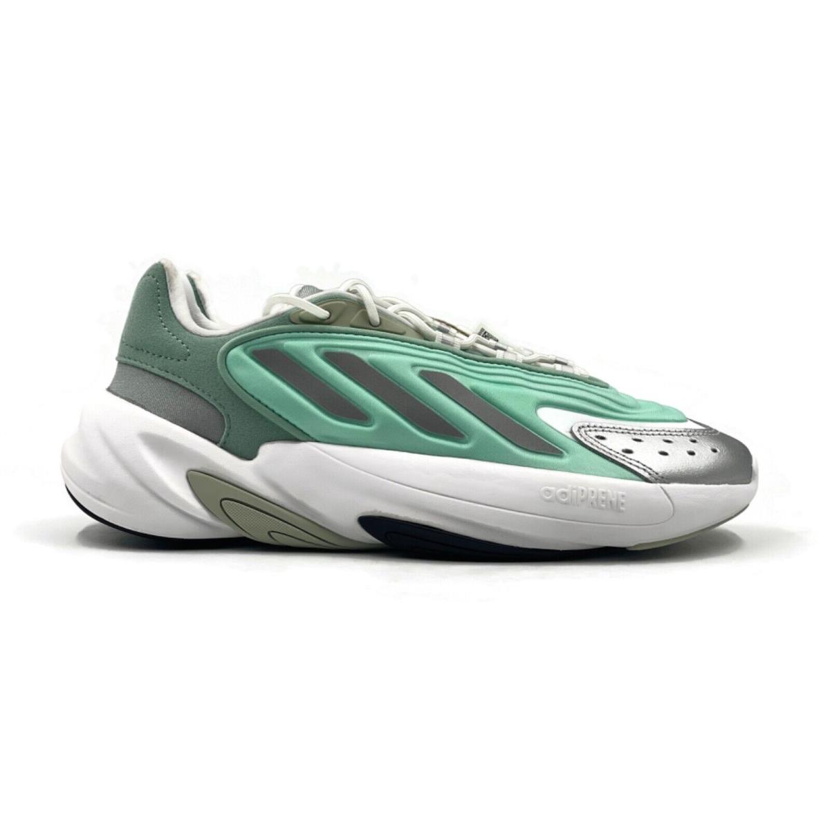 Adidas Ozelia Womens Casual Lifestyle Shoe Green White Athletic Trainer Sneaker
