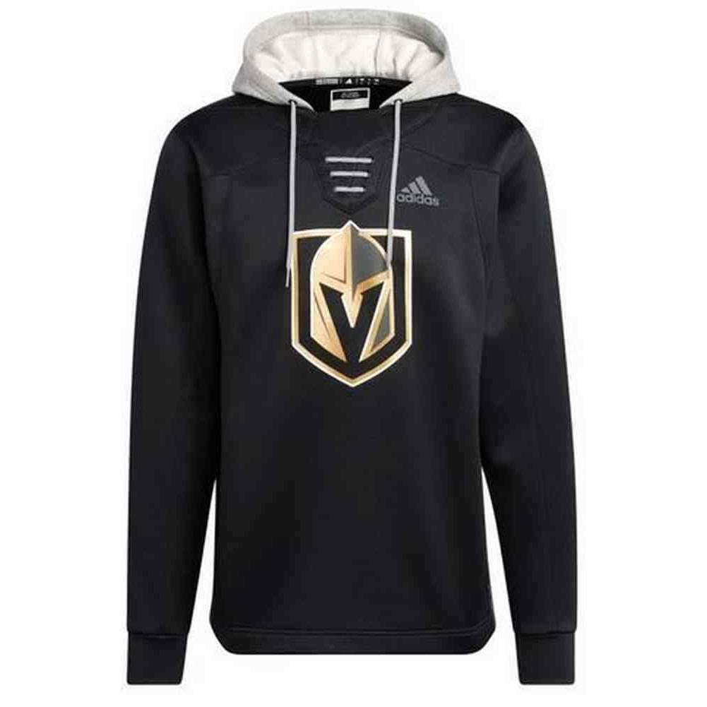 Adidas Men`s Nhl Las Vegas Golden Knights Skate Lace Hoodie Hoody Sweatshirt