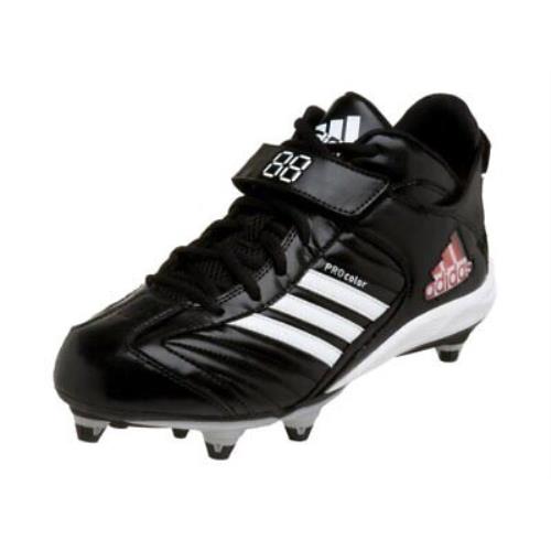 Adidas Pro Color 2 D Mid Black White Football Shoes Cleats