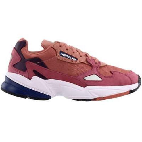Adidas D96700 Falcon Lace Up Womens Sneakers Shoes Casual - Pink