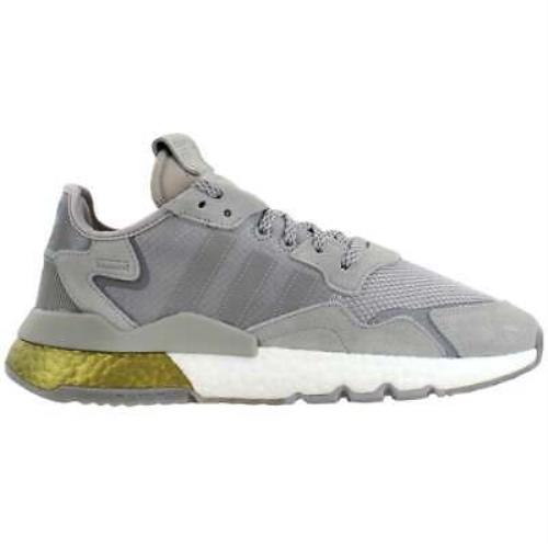 Adidas FW5335 Nite Jogger Mens Sneakers Shoes Casual - Grey - Grey
